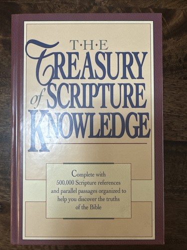The treasury scripture - of,