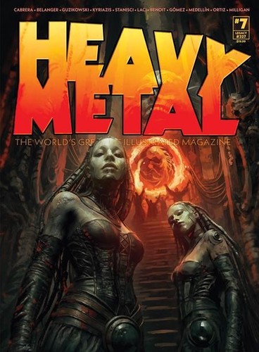 Heavy metal magazine - heavy,