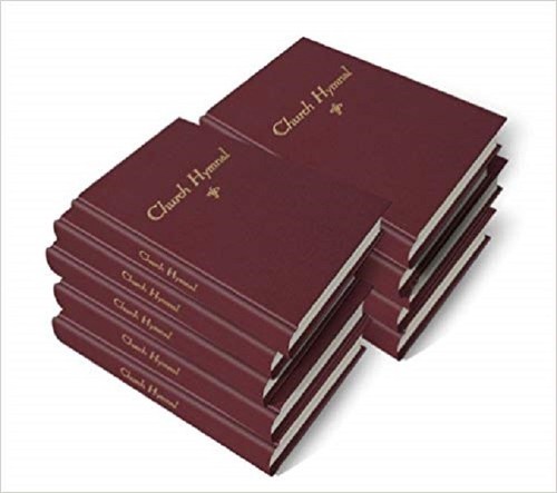 Red back church hymnal - "red-back",