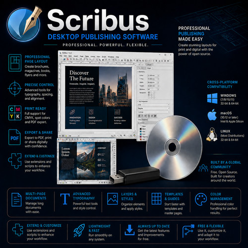 Scribus publisher professional - publisher,