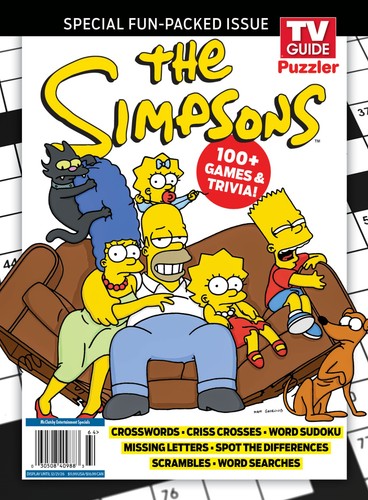 The simpsons puzzler issue - simpsons,