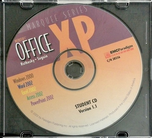 Microsoft office student cd - microsoft, xp