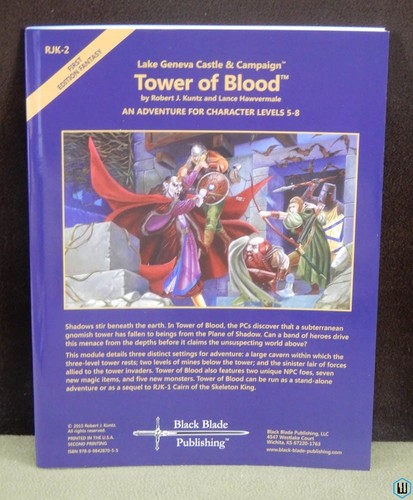 Tower blood dungeons - of,