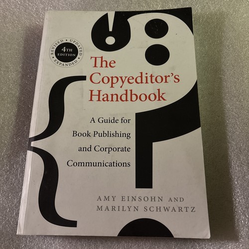 The copyeditor handbook - handbook, :