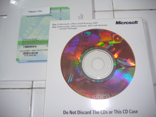 Microsoft office 2007 small - office,