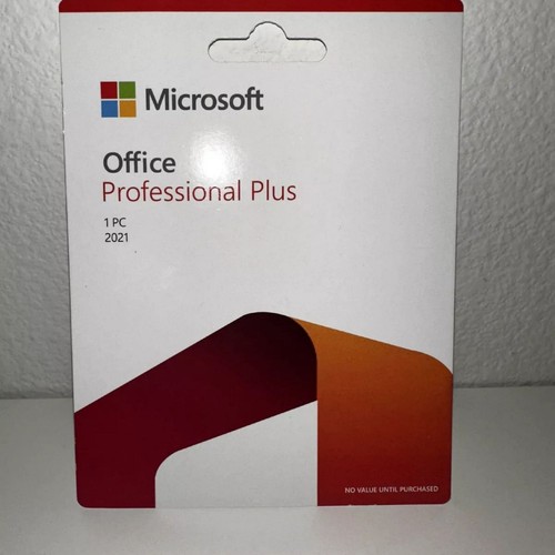 Office 2021 keycard - office, retail